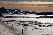 Vinter ved Tegå´s udløb til Ove Sø
