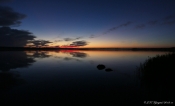 Betagende solnedgang