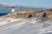 Rubjerg Fyr og Sandemile