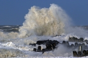 Havet i oprør efter orkan 9. januar 2005, Nr. Vorupør